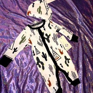 Gerber Baby Western Sleeper & Cap